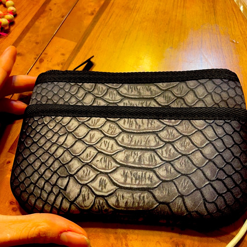Small printed wallet